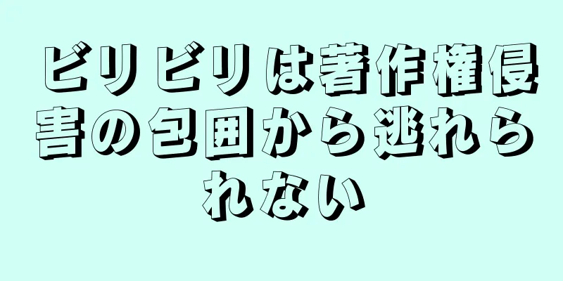 ビリビリは著作権侵害の包囲から逃れられない