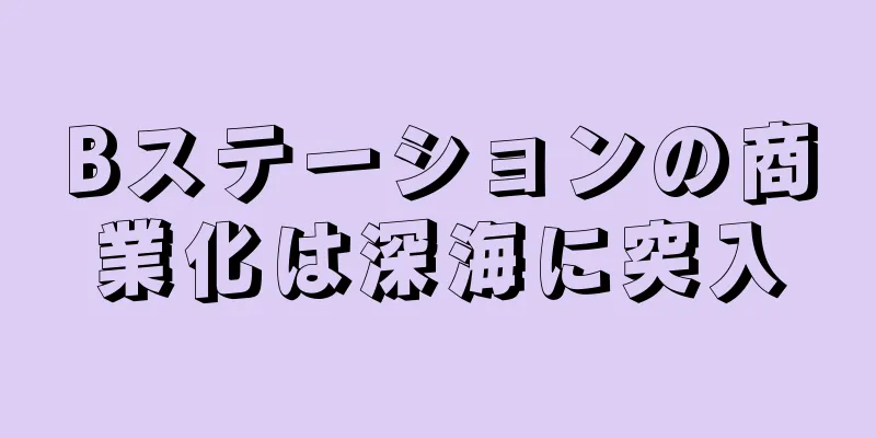 Bステーションの商業化は深海に突入