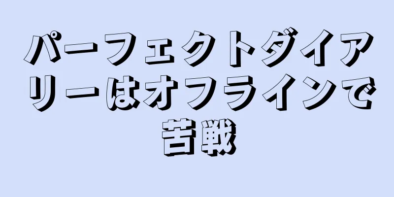 パーフェクトダイアリーはオフラインで苦戦