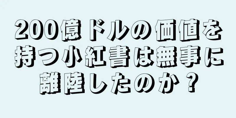 200億ドルの価値を持つ小紅書は無事に離陸したのか？