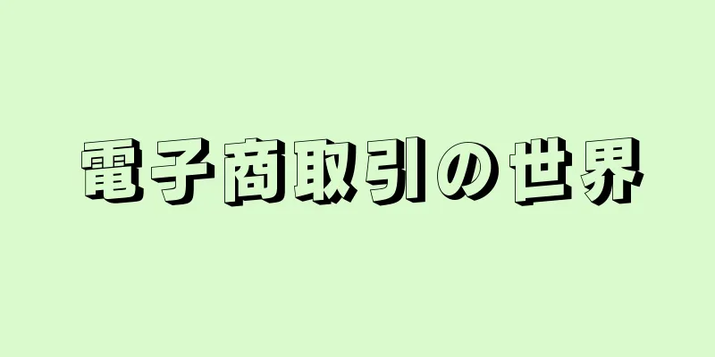電子商取引の世界