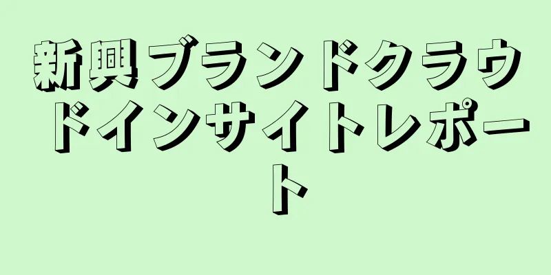 新興ブランドクラウドインサイトレポート