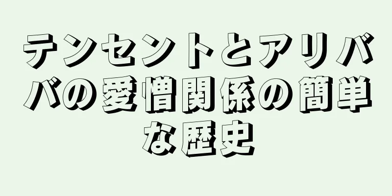 テンセントとアリババの愛憎関係の簡単な歴史