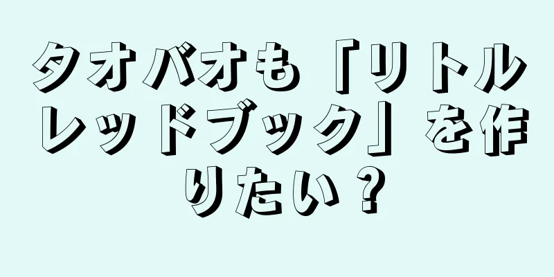 タオバオも「リトルレッドブック」を作りたい？