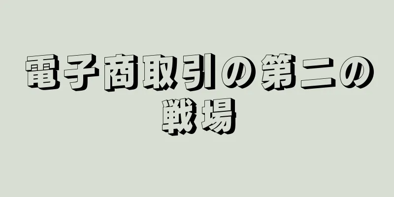 電子商取引の第二の戦場
