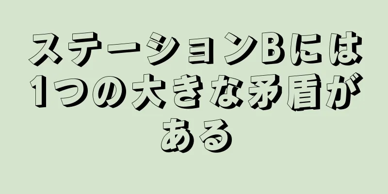 ステーションBには1つの大きな矛盾がある