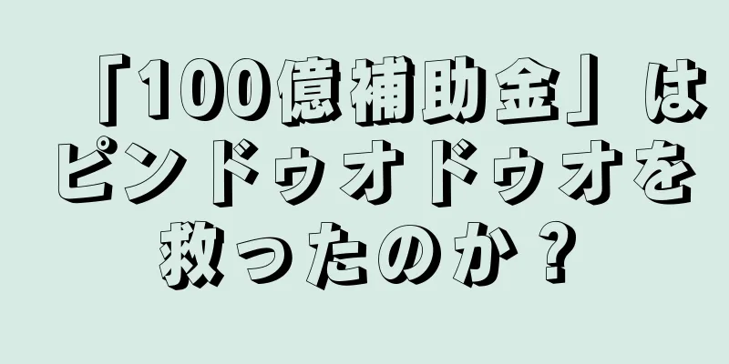 「100億補助金」はピンドゥオドゥオを救ったのか？