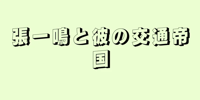 張一鳴と彼の交通帝国