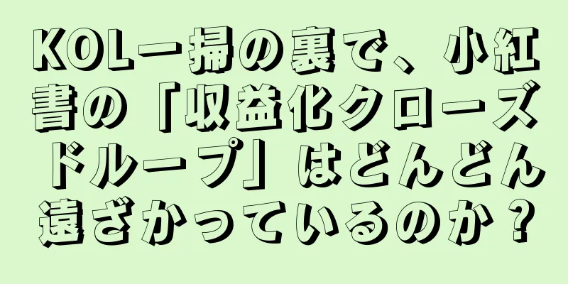 KOL一掃の裏で、小紅書の「収益化クローズドループ」はどんどん遠ざかっているのか？