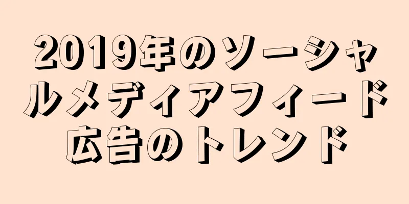 2019年のソーシャルメディアフィード広告のトレンド
