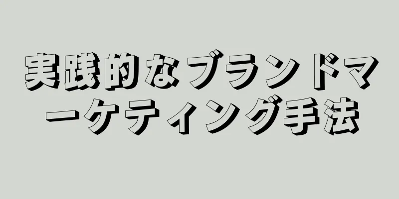 実践的なブランドマーケティング手法