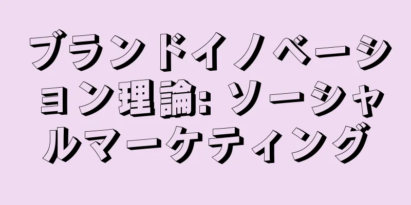 ブランドイノベーション理論: ソーシャルマーケティング