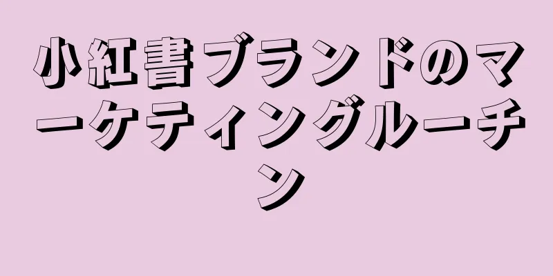 小紅書ブランドのマーケティングルーチン