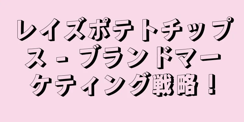 レイズポテトチップス - ブランドマーケティング戦略！