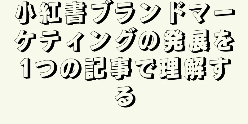 小紅書ブランドマーケティングの発展を1つの記事で理解する