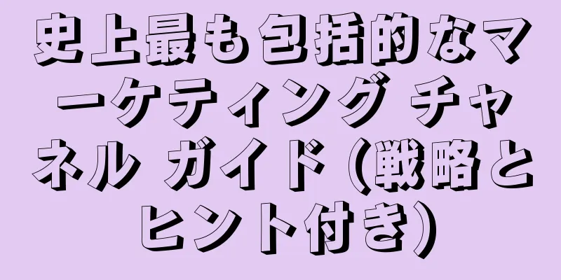 史上最も包括的なマーケティング チャネル ガイド (戦略とヒント付き)