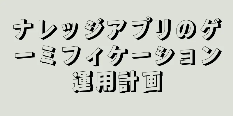 ナレッジアプリのゲーミフィケーション運用計画