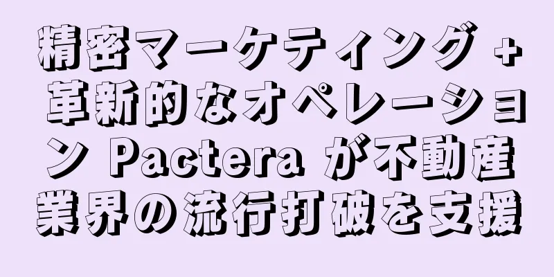 精密マーケティング + 革新的なオペレーション Pactera が不動産業界の流行打破を支援