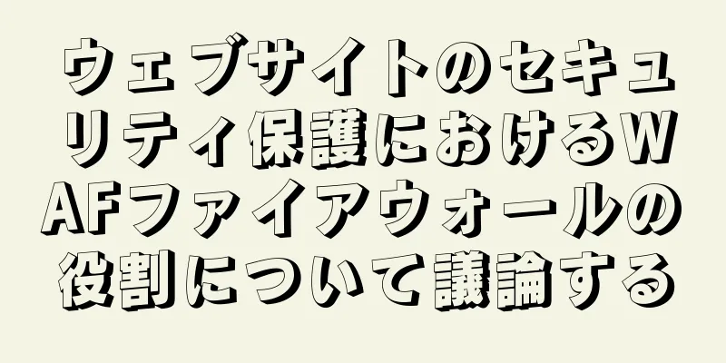 ウェブサイトのセキュリティ保護におけるWAFファイアウォールの役割について議論する