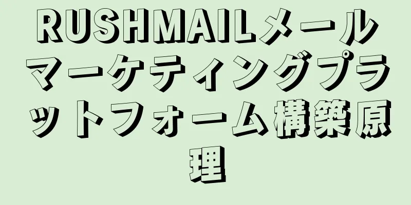 RUSHMAILメールマーケティングプラットフォーム構築原理