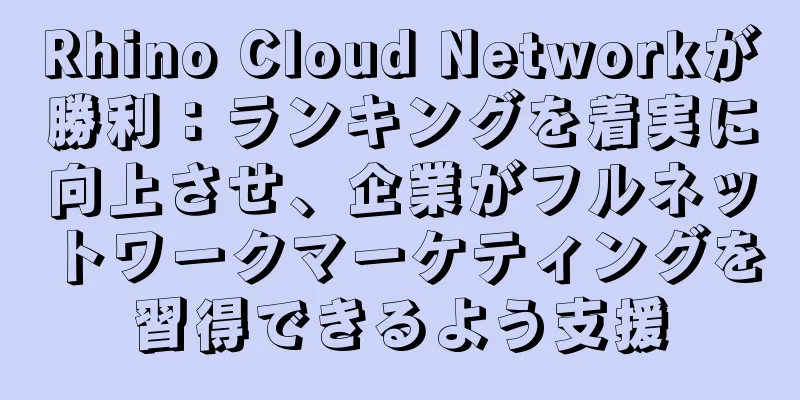 Rhino Cloud Networkが勝利：ランキングを着実に向上させ、企業がフルネットワークマーケティングを習得できるよう支援