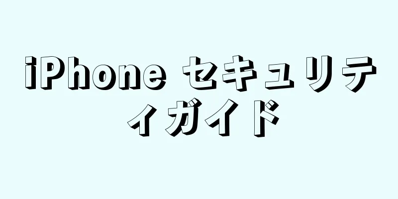 iPhone セキュリティガイド