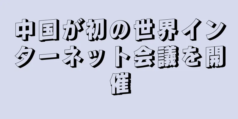 中国が初の世界インターネット会議を開催