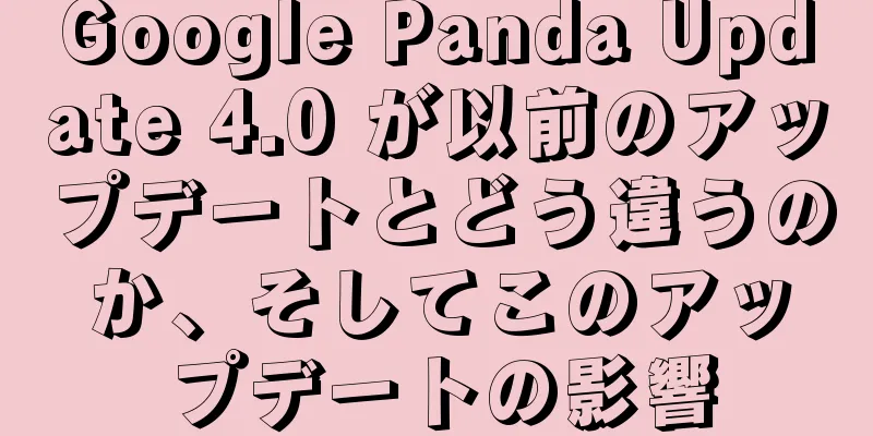Google Panda Update 4.0 が以前のアップデートとどう違うのか、そしてこのアップデートの影響