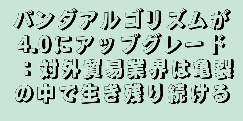 パンダアルゴリズムが4.0にアップグレード：対外貿易業界は亀裂の中で生き残り続ける