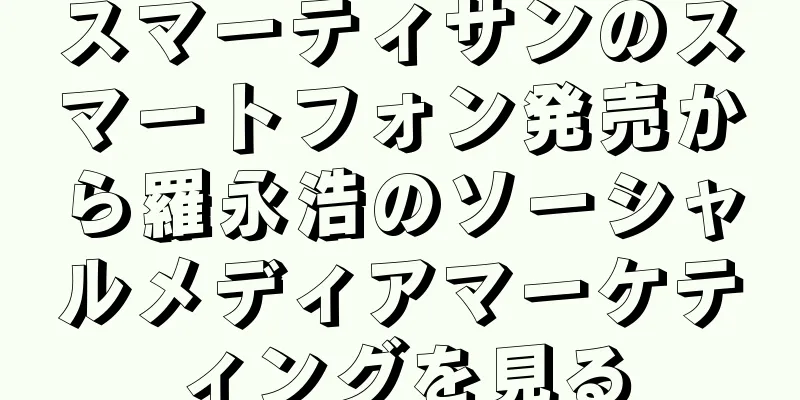 スマーティサンのスマートフォン発売から羅永浩のソーシャルメディアマーケティングを見る