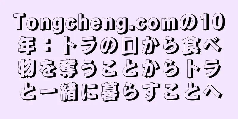 Tongcheng.comの10年：トラの口から食べ物を奪うことからトラと一緒に暮らすことへ