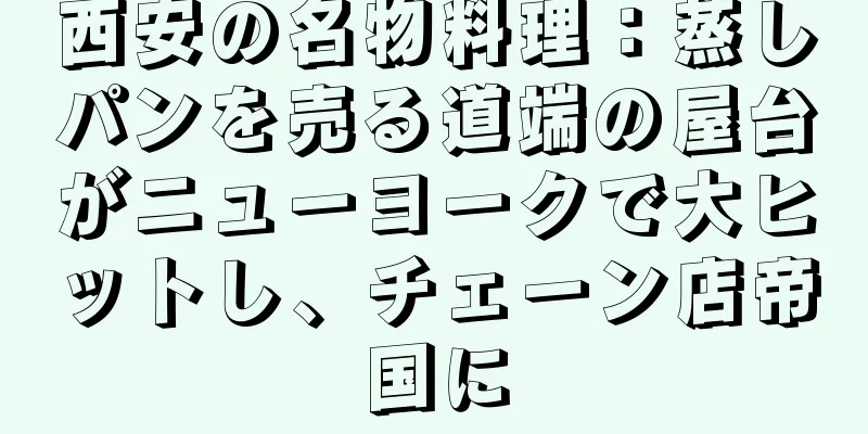 西安の名物料理：蒸しパンを売る道端の屋台がニューヨークで大ヒットし、チェーン店帝国に