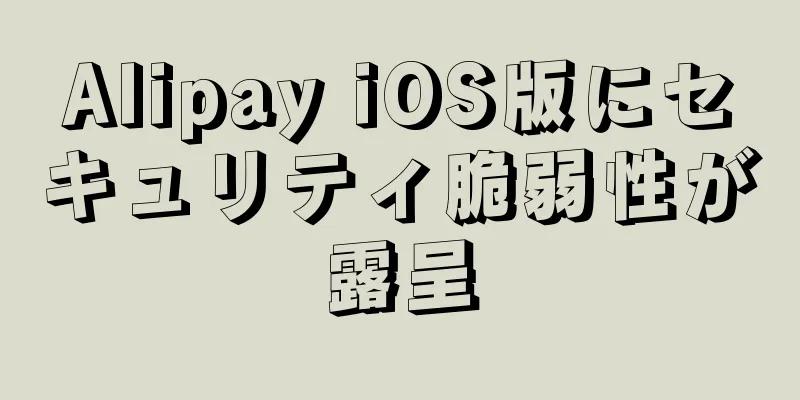 Alipay iOS版にセキュリティ脆弱性が露呈