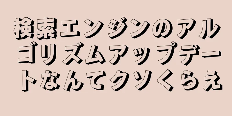 検索エンジンのアルゴリズムアップデートなんてクソくらえ