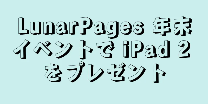 LunarPages 年末イベントで iPad 2 をプレゼント