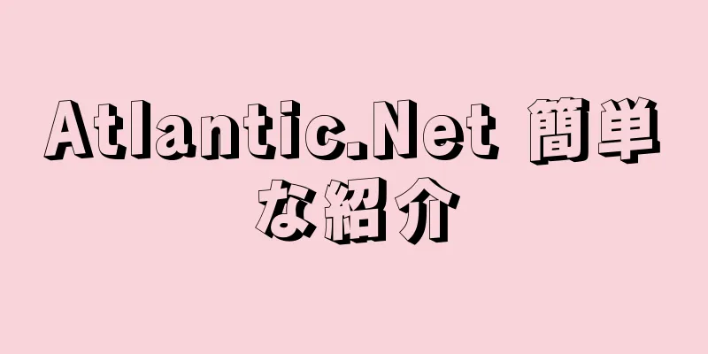 Atlantic.Net 簡単な紹介