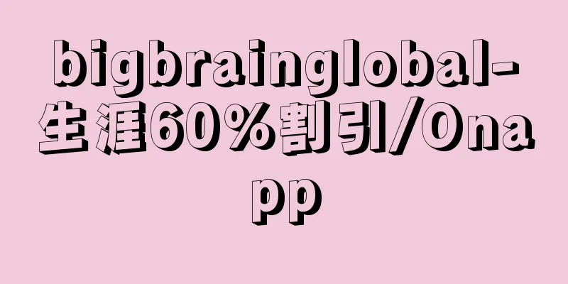 bigbrainglobal-生涯60％割引/Onapp