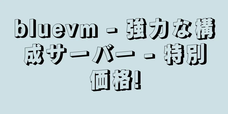 bluevm - 強力な構成サーバー - 特別価格!