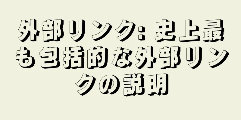 外部リンク: 史上最も包括的な外部リンクの説明