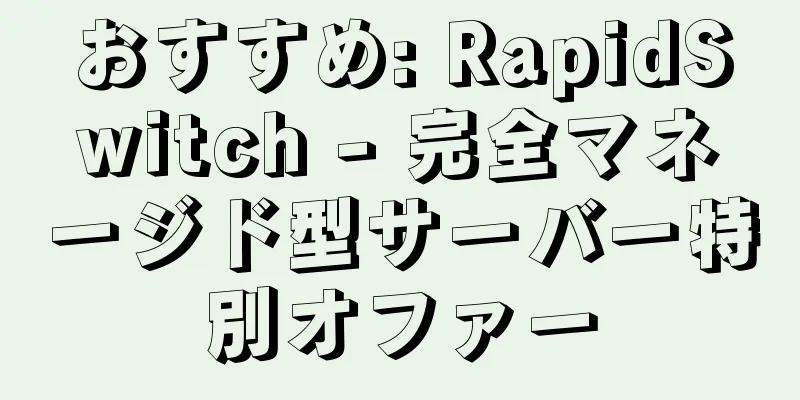 おすすめ: RapidSwitch - 完全マネージド型サーバー特別オファー