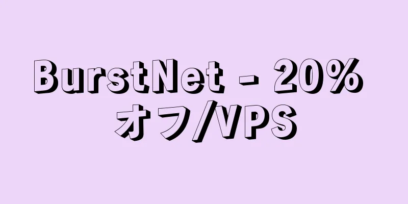 BurstNet - 20% オフ/VPS