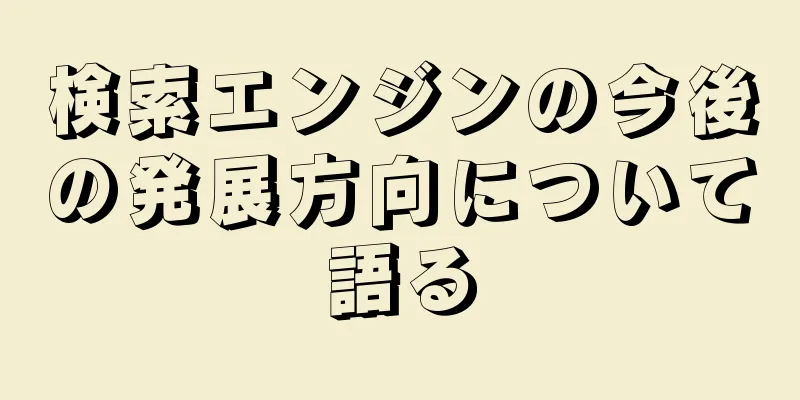 検索エンジンの今後の発展方向について語る