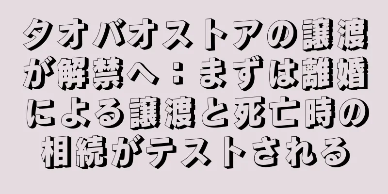 タオバオストアの譲渡が解禁へ：まずは離婚による譲渡と死亡時の相続がテストされる