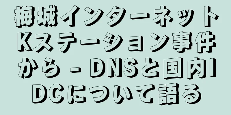 梅城インターネットKステーション事件から - DNSと国内IDCについて語る