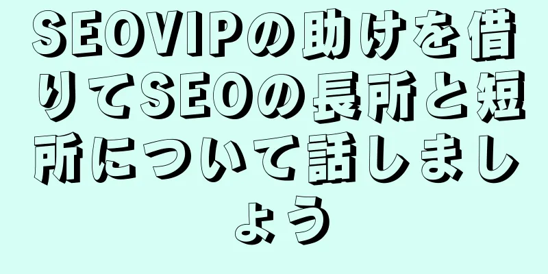 SEOVIPの助けを借りてSEOの長所と短所について話しましょう