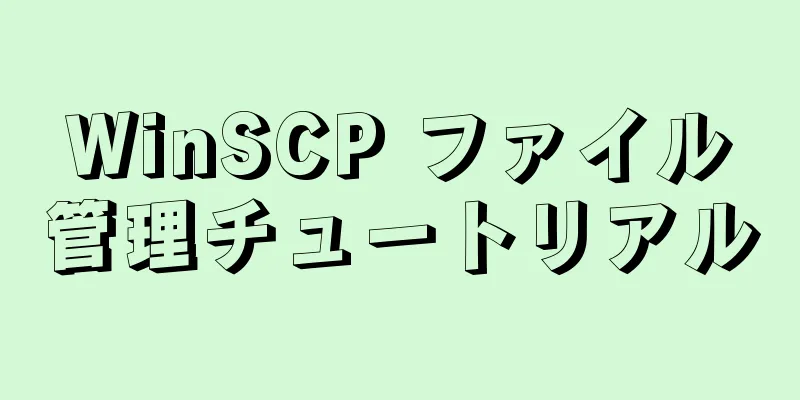 WinSCP ファイル管理チュートリアル