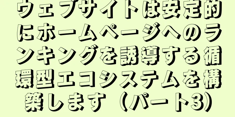 ウェブサイトは安定的にホームページへのランキングを誘導する循環型エコシステムを構築します（パート3）