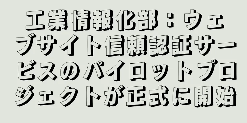工業情報化部：ウェブサイト信頼認証サービスのパイロットプロジェクトが正式に開始