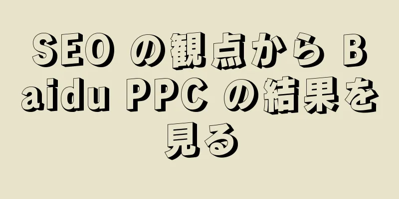 SEO の観点から Baidu PPC の結果を見る