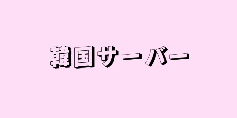 韓国サーバー